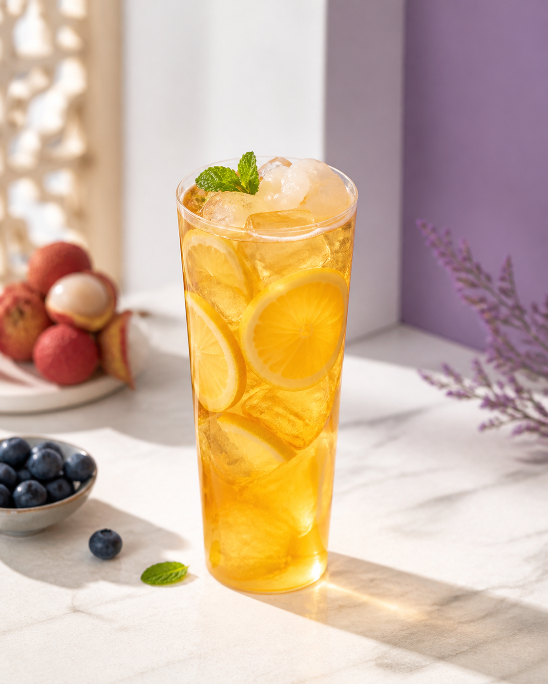 Lemon winter-melon tea
